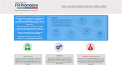 Desktop Screenshot of frpromotora.com.br